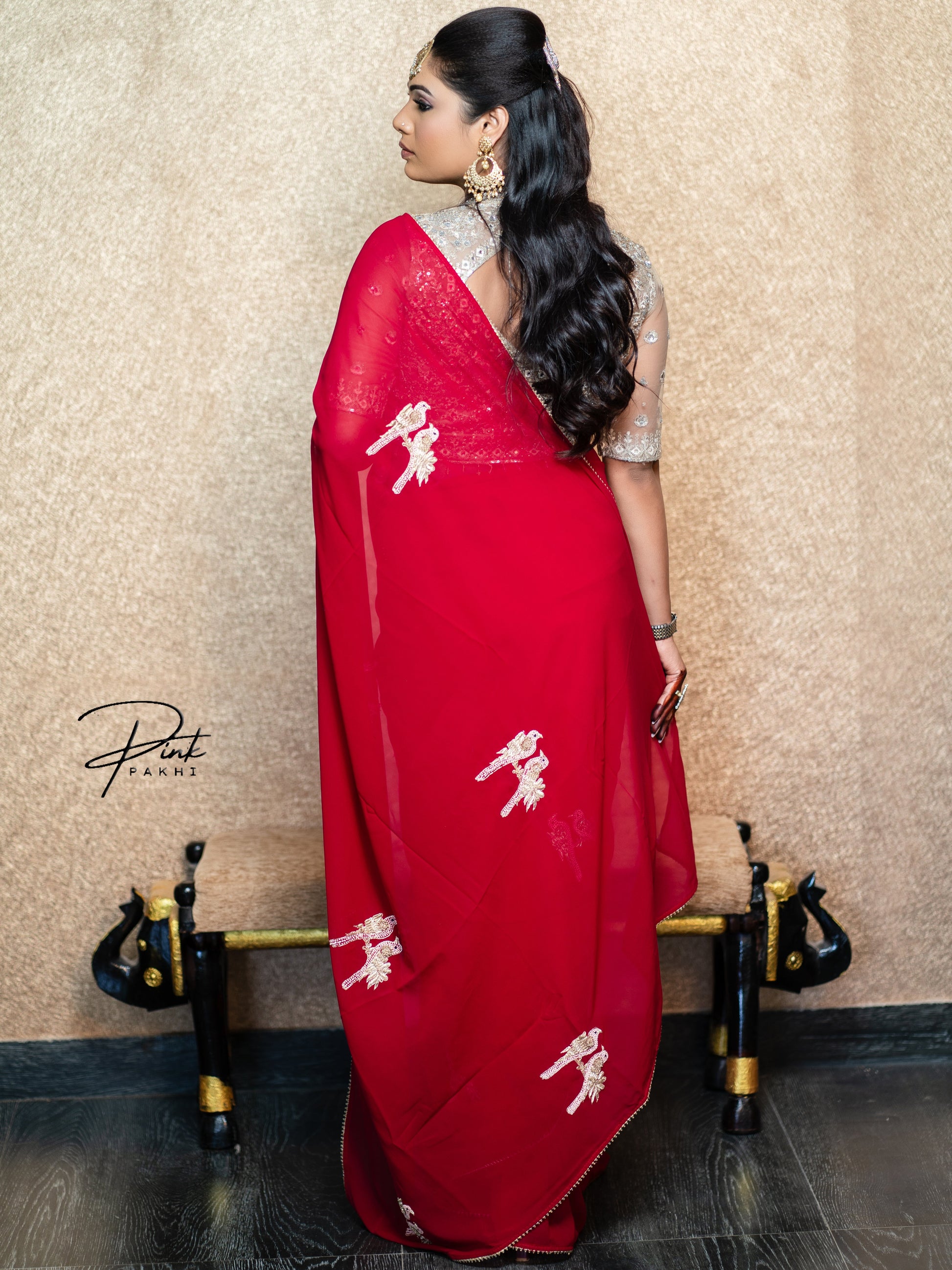PREET- RED Pink Pakhi Pink Pakhi