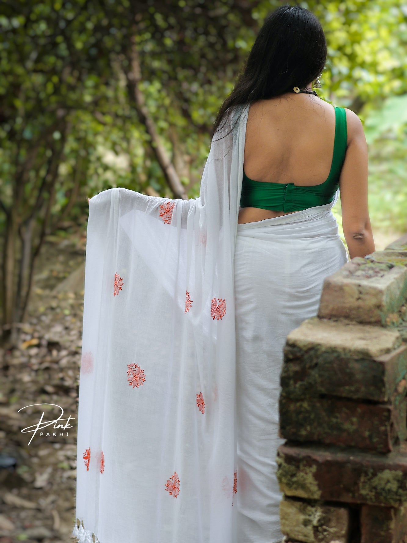 MUKTI - WHITE Pink Pakhi Pink Pakhi