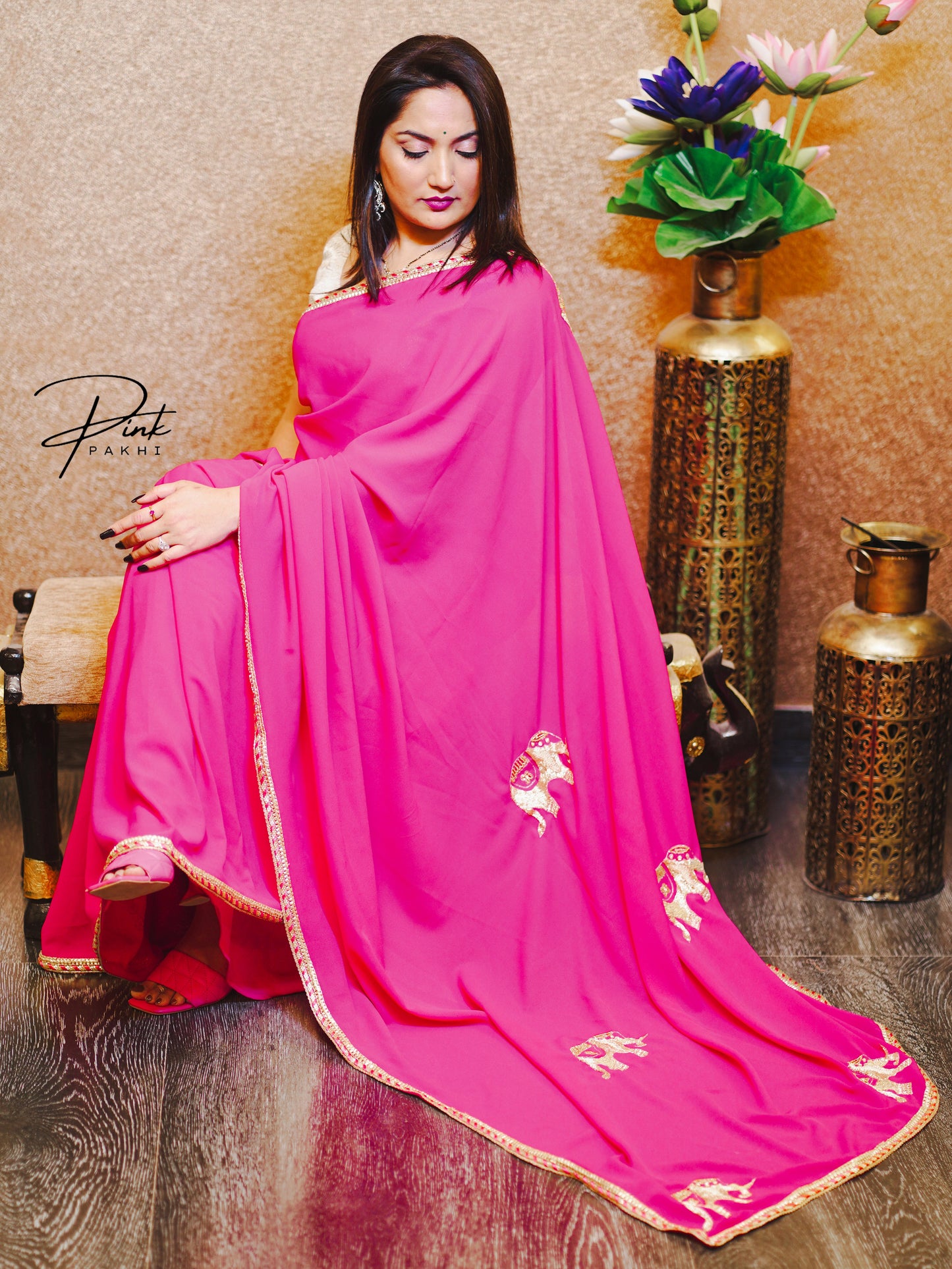 ADIRA Pink Pakhi Pink Pakhi