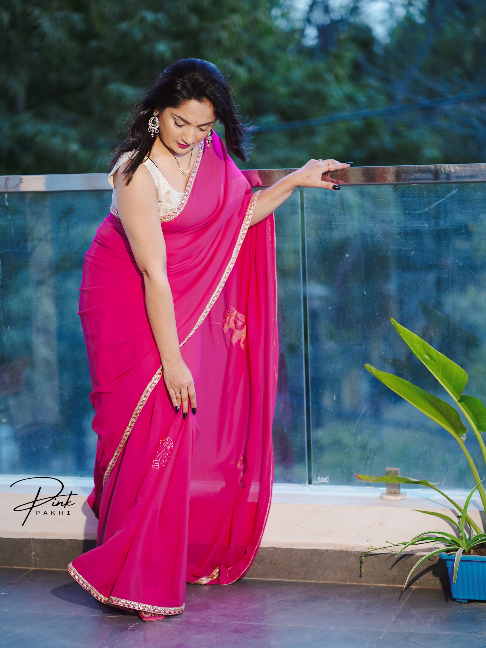 ADIRA Pink Pakhi Pink Pakhi