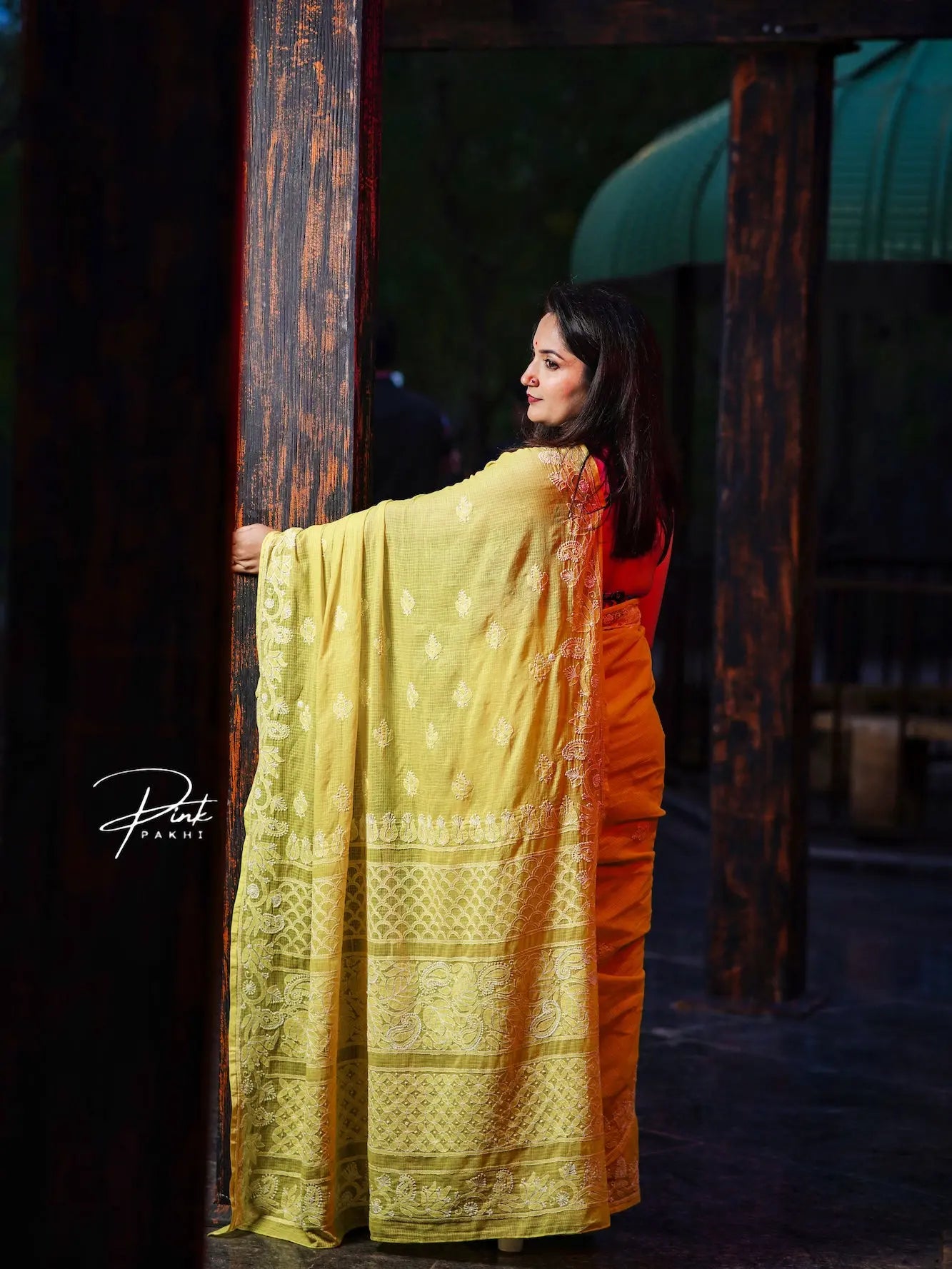 BASANT - KOTA SAREE Pink Pakhi Pink Pakhi