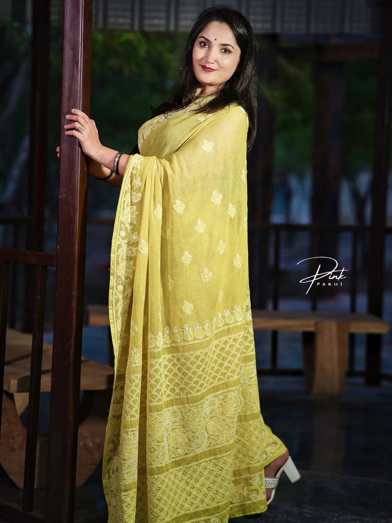 BASANT - KOTA SAREE Pink Pakhi Pink Pakhi