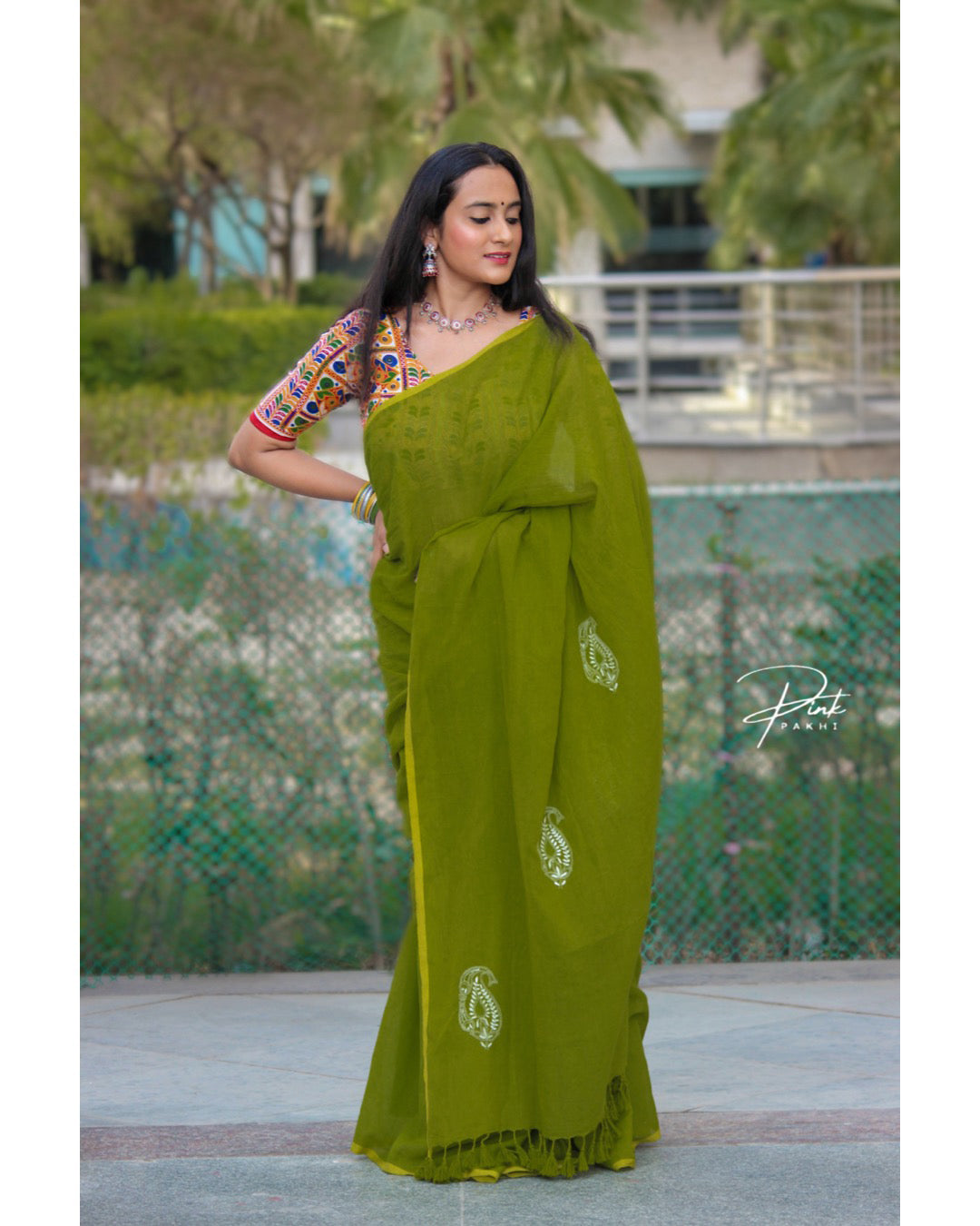 MAAHI OLIVE Pink Pakhi Pink Pakhi