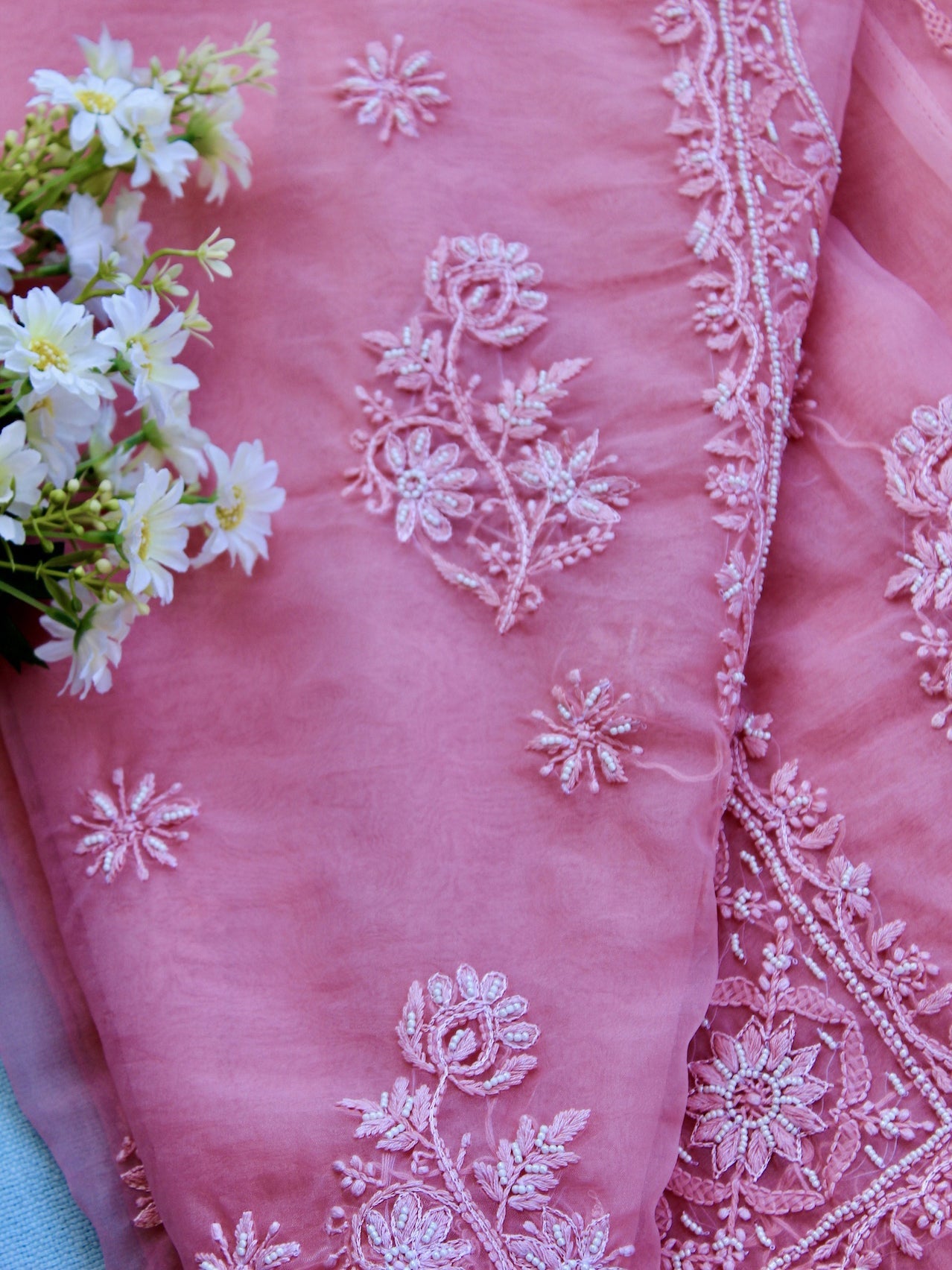 GULNAAR- GOWN & DUPATTA PIECE Pink Pakhi Pink Pakhi
