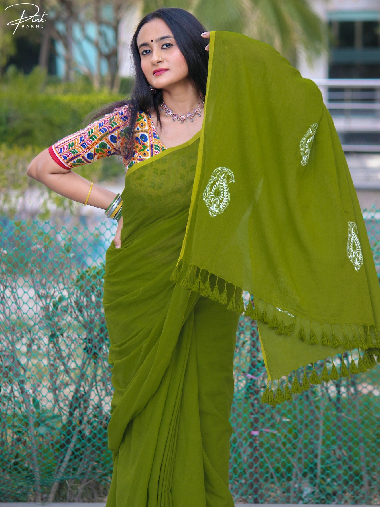 MAAHI OLIVE Pink Pakhi Pink Pakhi