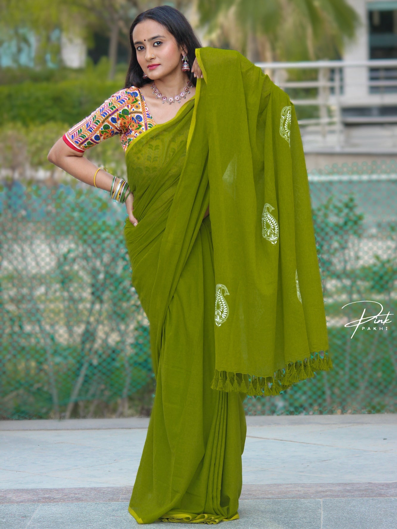 MAAHI OLIVE Pink Pakhi Pink Pakhi