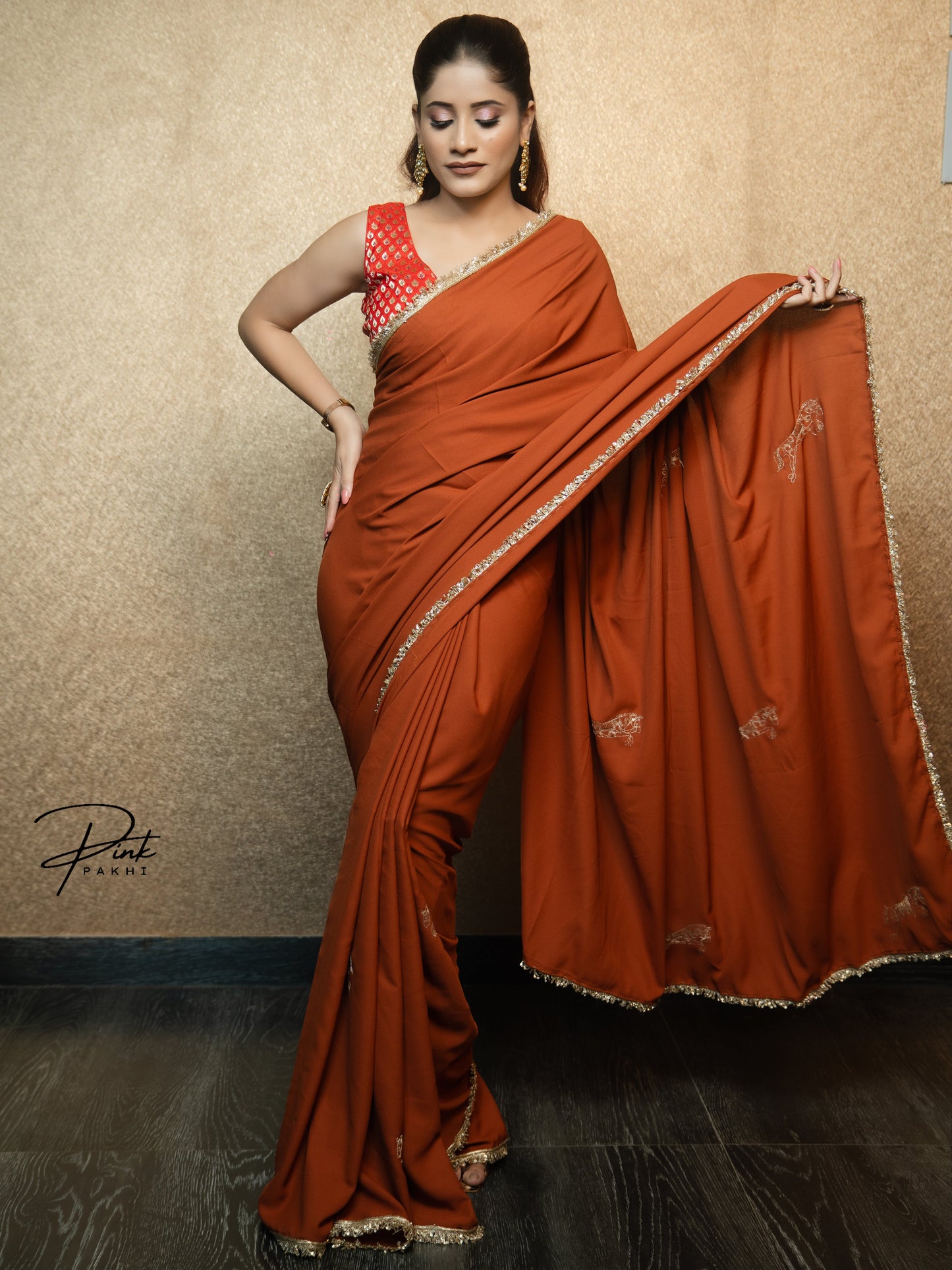 THE EMPRESS Pink Pakhi Pink Pakhi