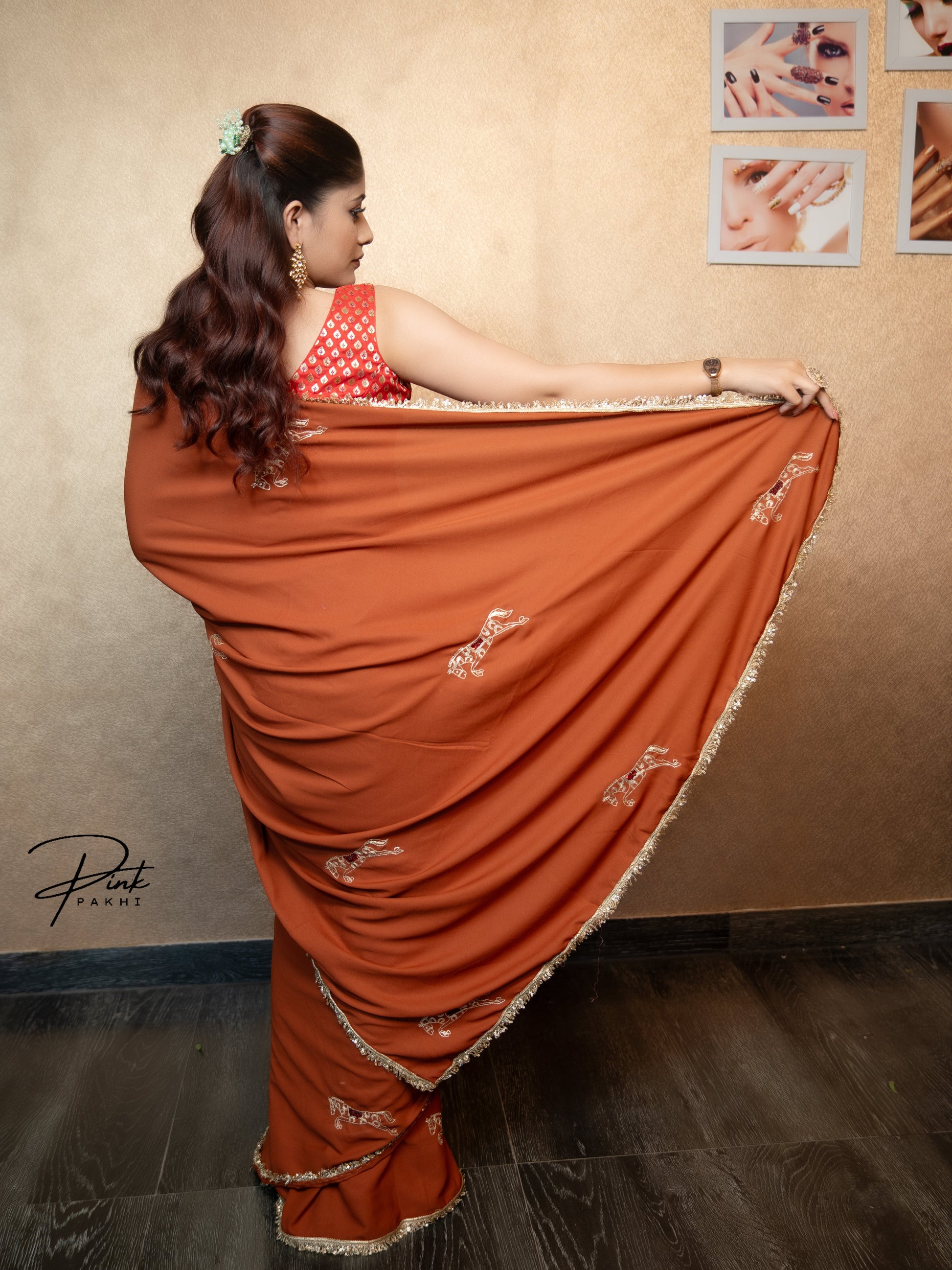THE EMPRESS Pink Pakhi Pink Pakhi