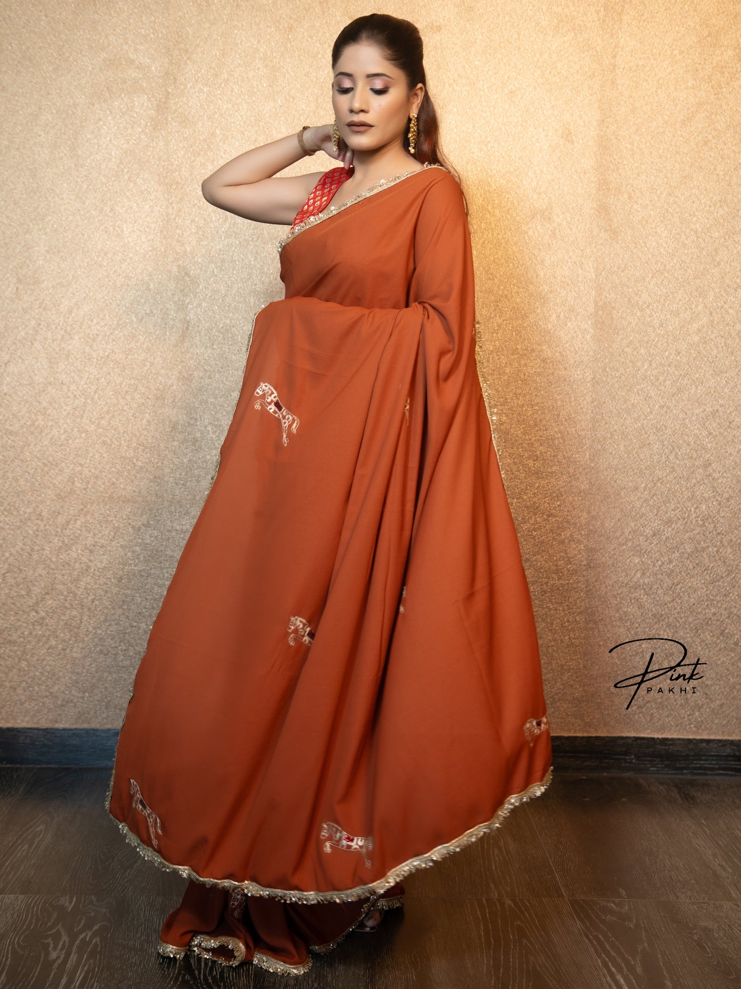 THE EMPRESS Pink Pakhi Pink Pakhi