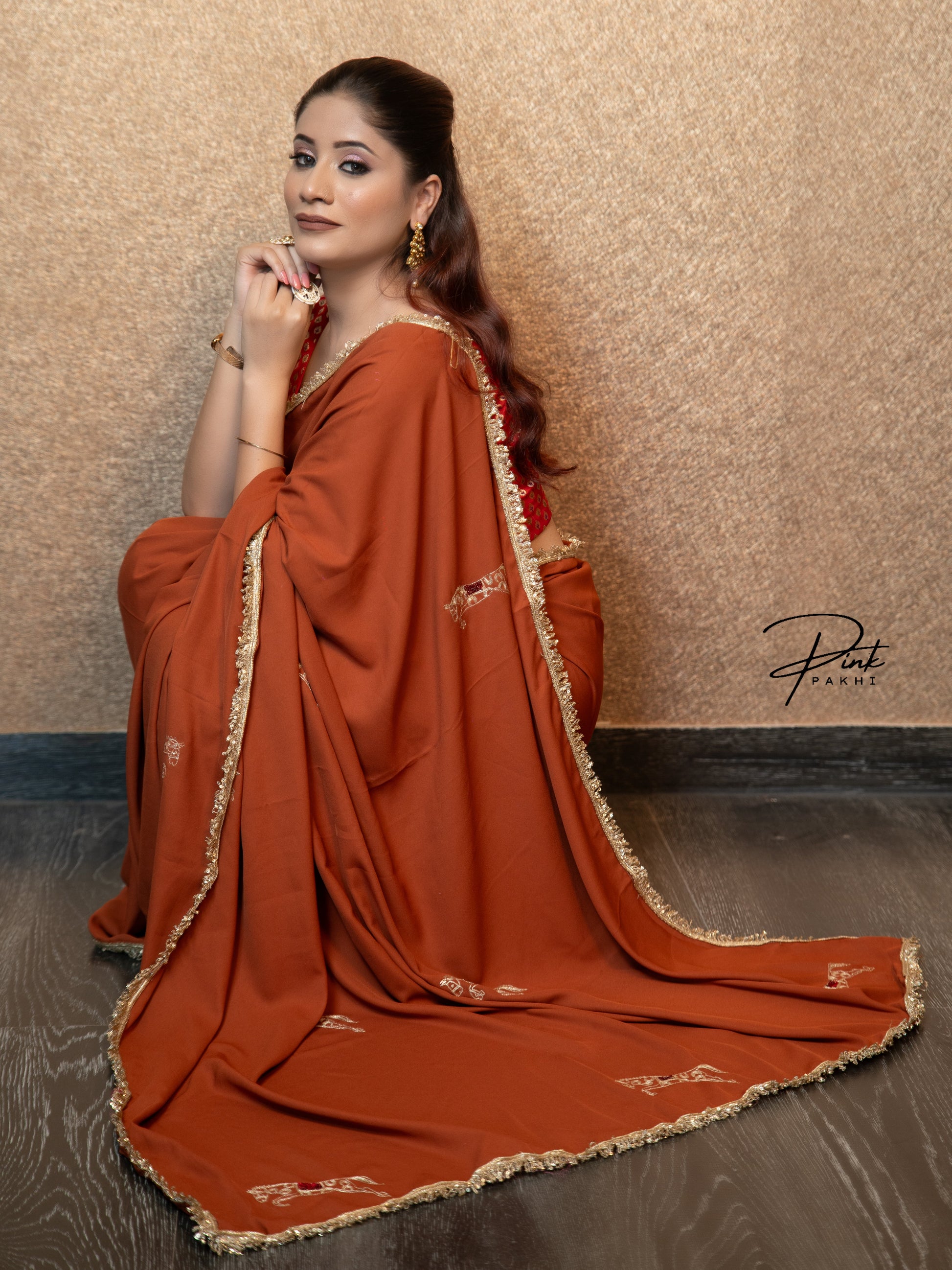 THE EMPRESS Pink Pakhi Pink Pakhi
