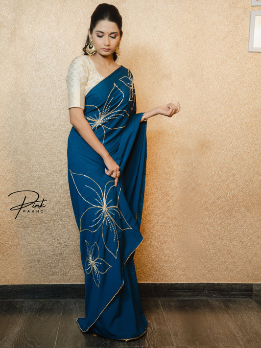LIRA Pink Pakhi Pink Pakhi  saree