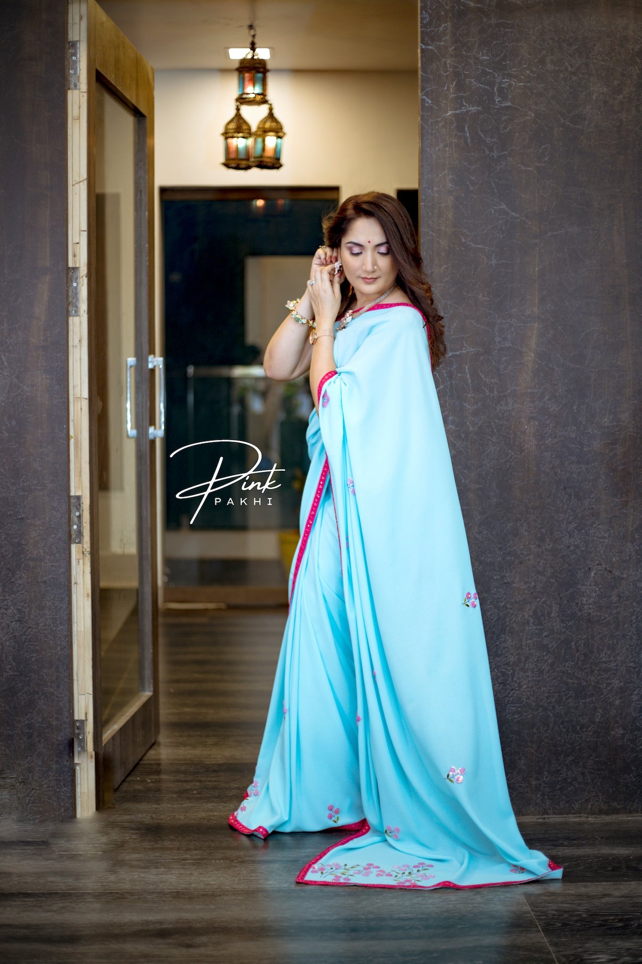 CHAMKEELI CHERRY Pink Pakhi Pink Pakhi