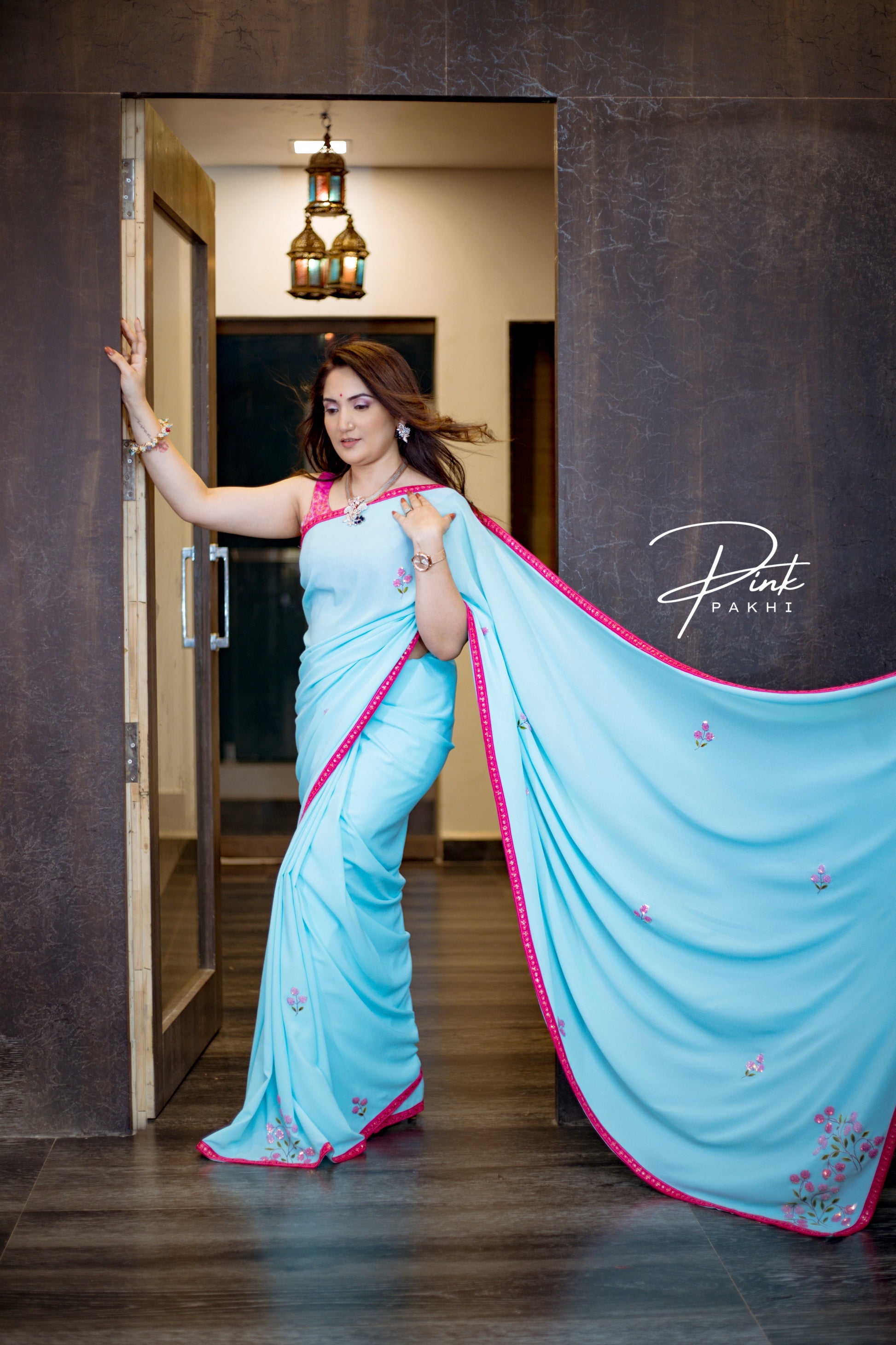 CHAMKEELI CHERRY Pink Pakhi Pink Pakhi