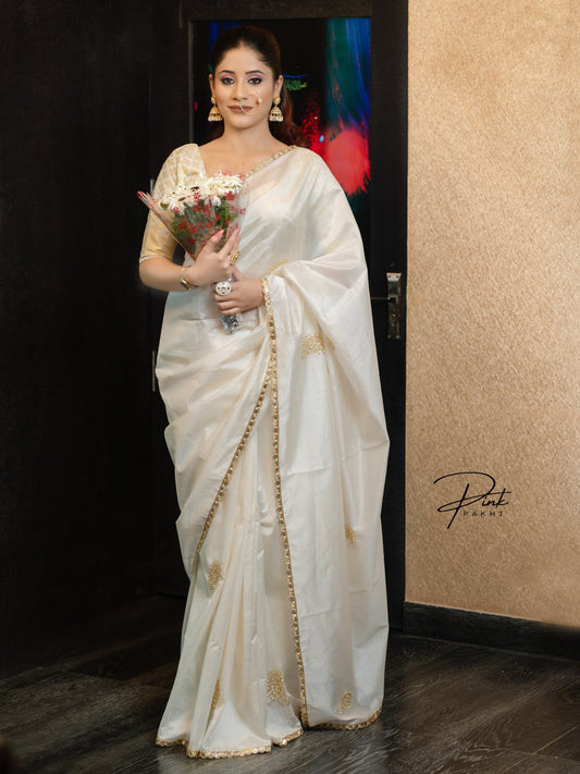 NIHARIKA Pink Pakhi Pink Pakhi  saree