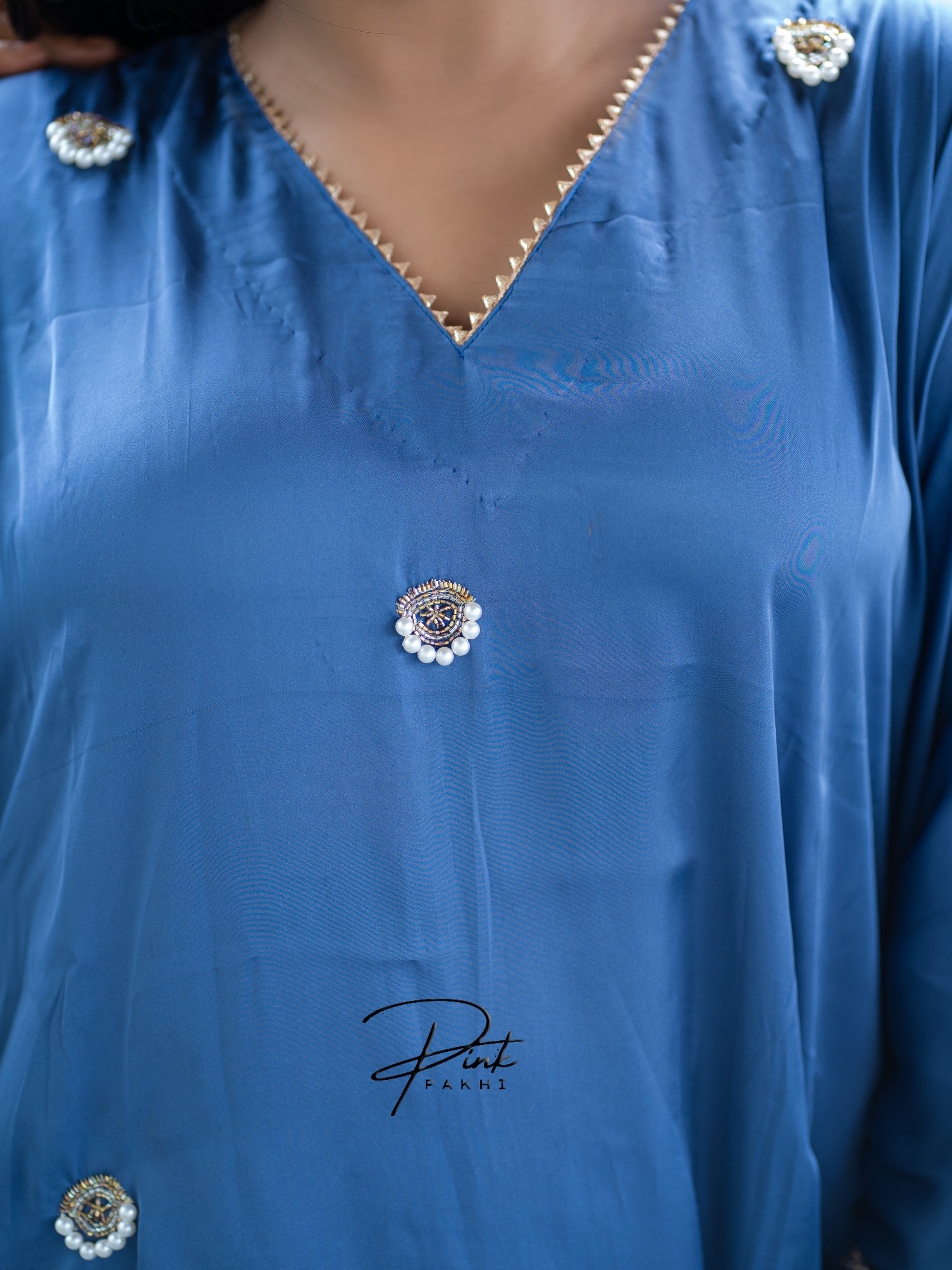 NOORI Pink Pakhi Pink Pakhi  Kaftan