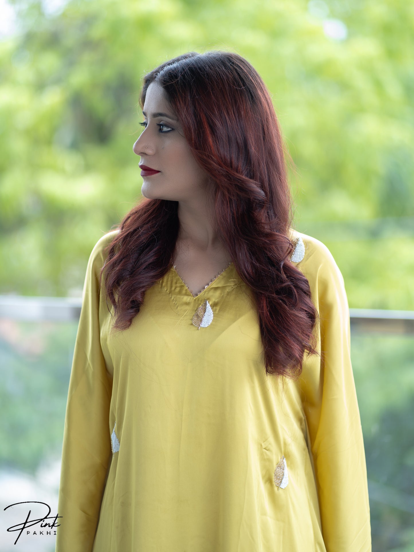 JANNAH Pink Pakhi Pink Pakhi  Kaftan