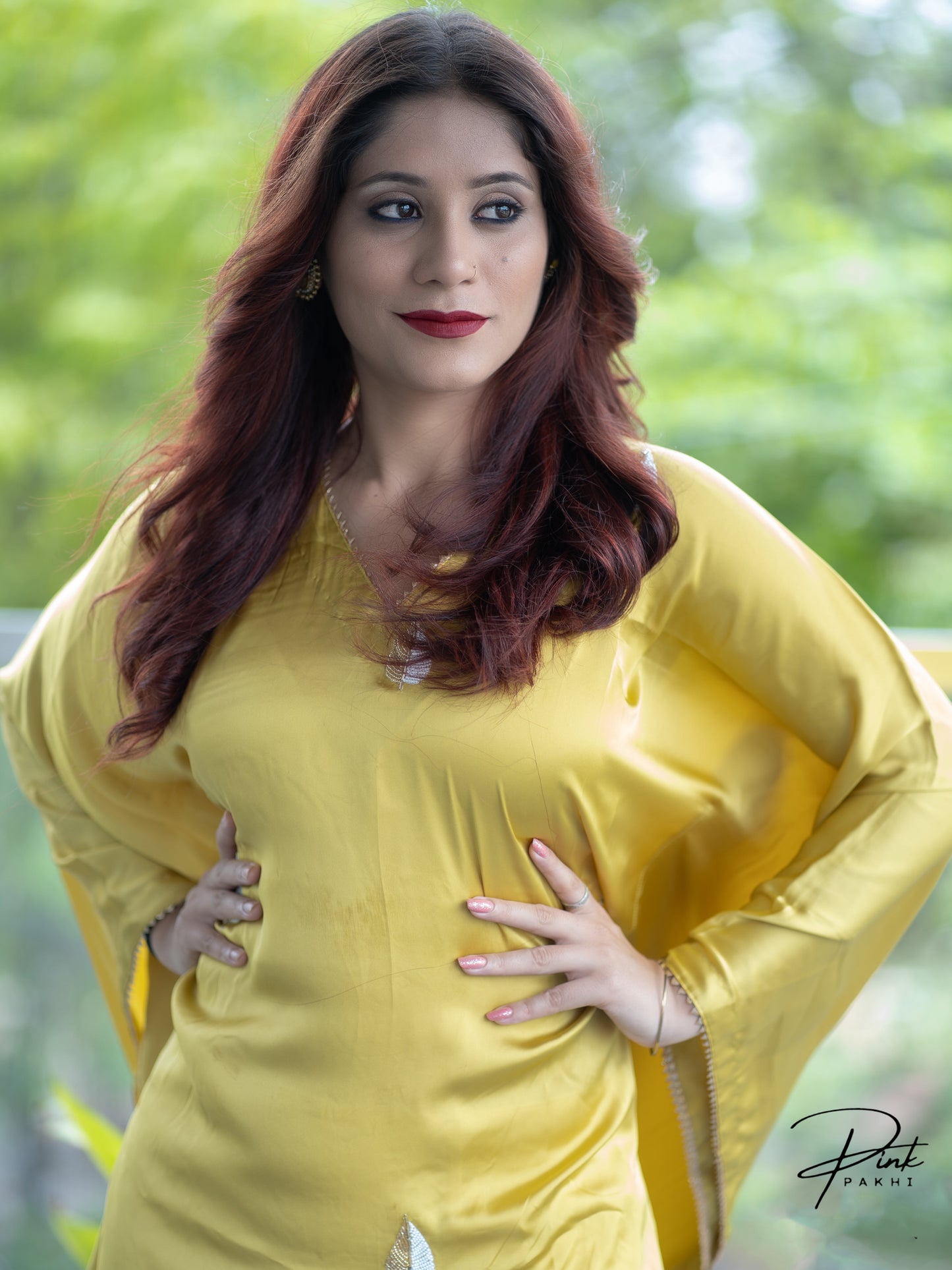 JANNAH Pink Pakhi Pink Pakhi  Kaftan