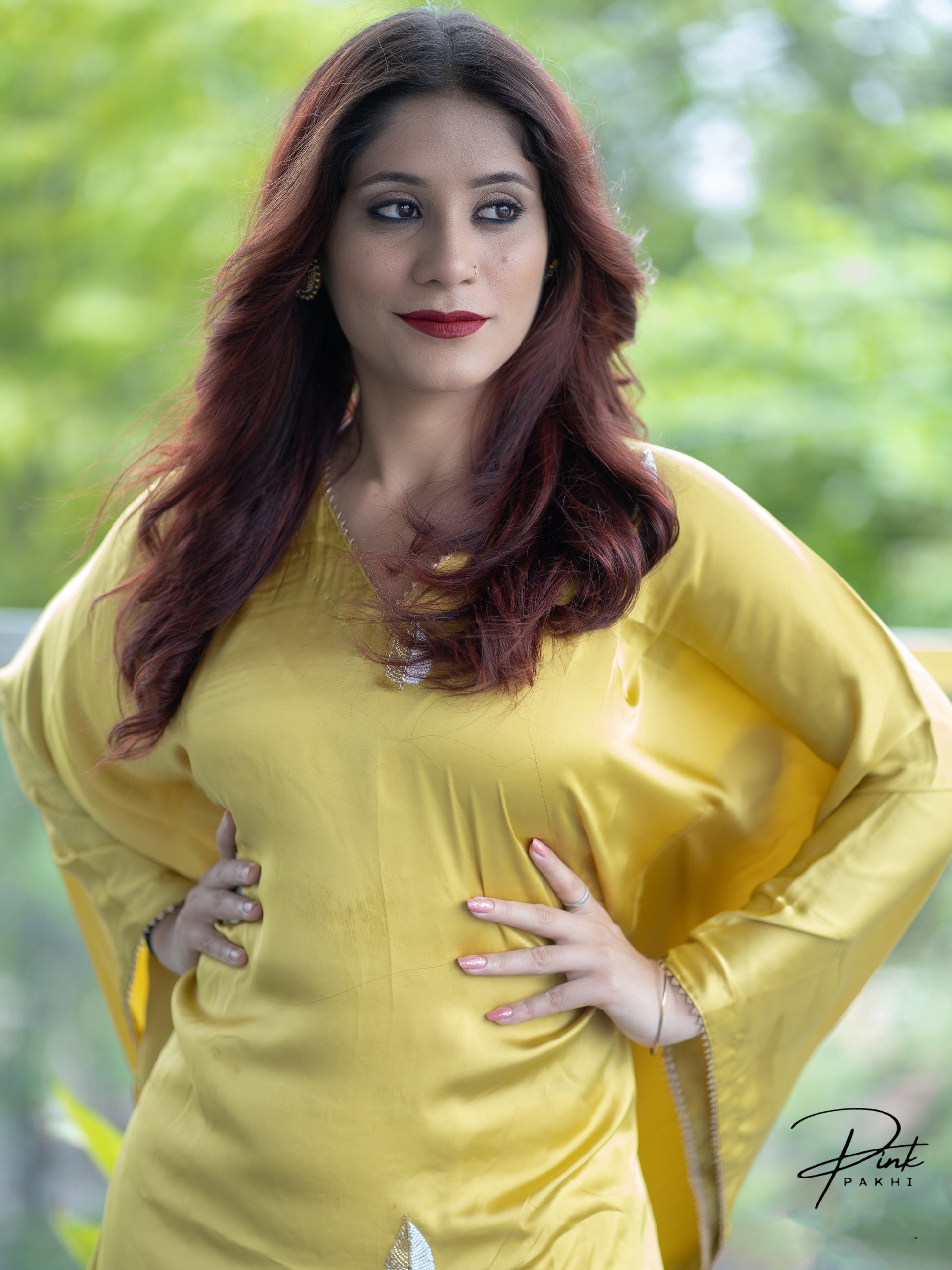 JANNAH Pink Pakhi Pink Pakhi  Kaftan