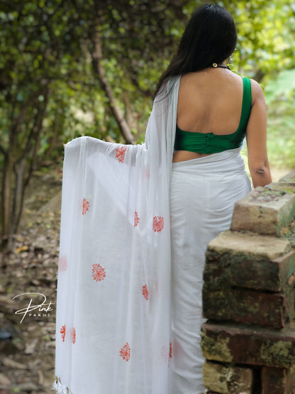 MUKTI - WHITE Pink Pakhi Pink Pakhi