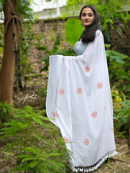 MUKTI - WHITE Pink Pakhi Pink Pakhi
