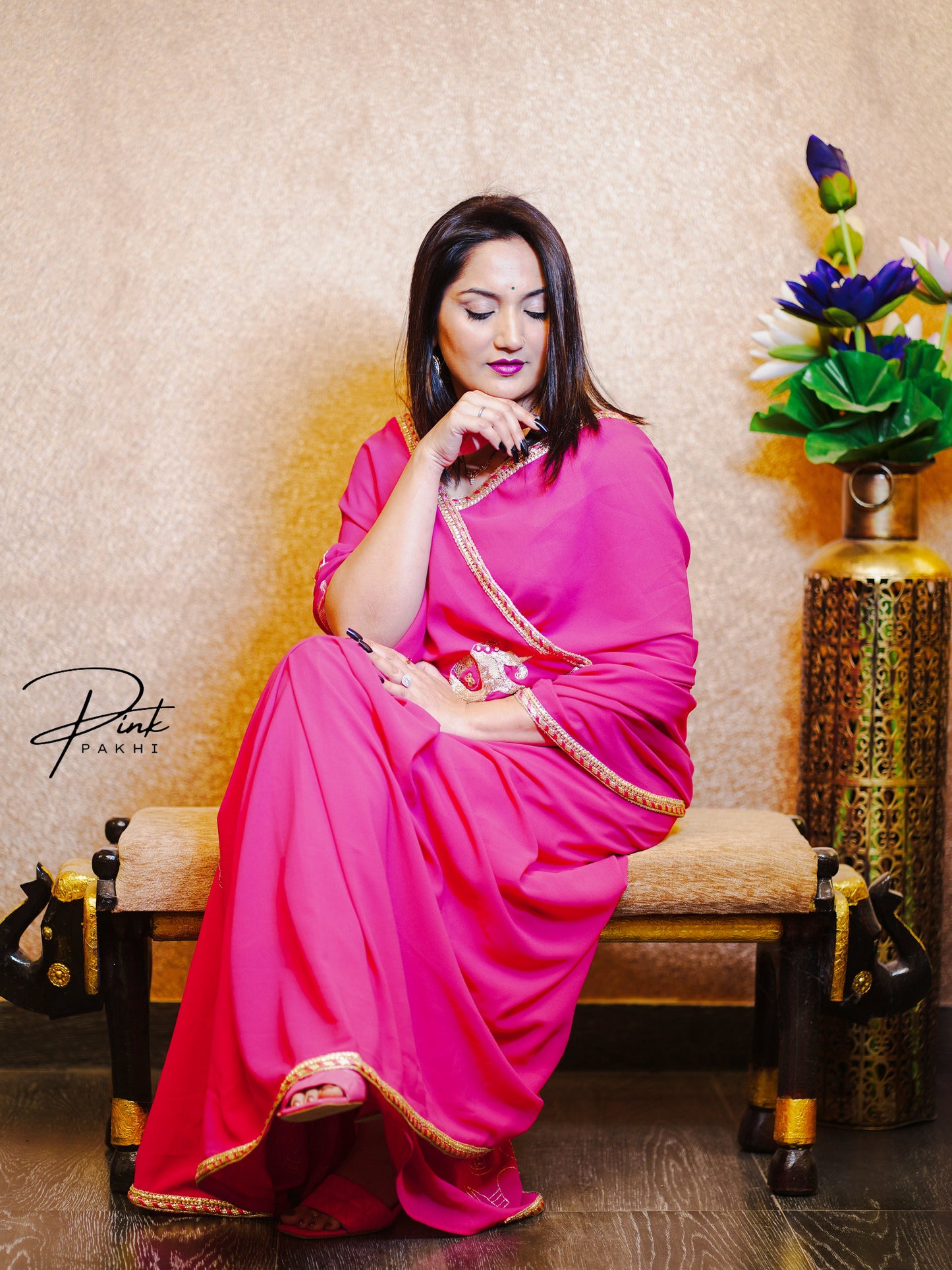 ADIRA Pink Pakhi Pink Pakhi