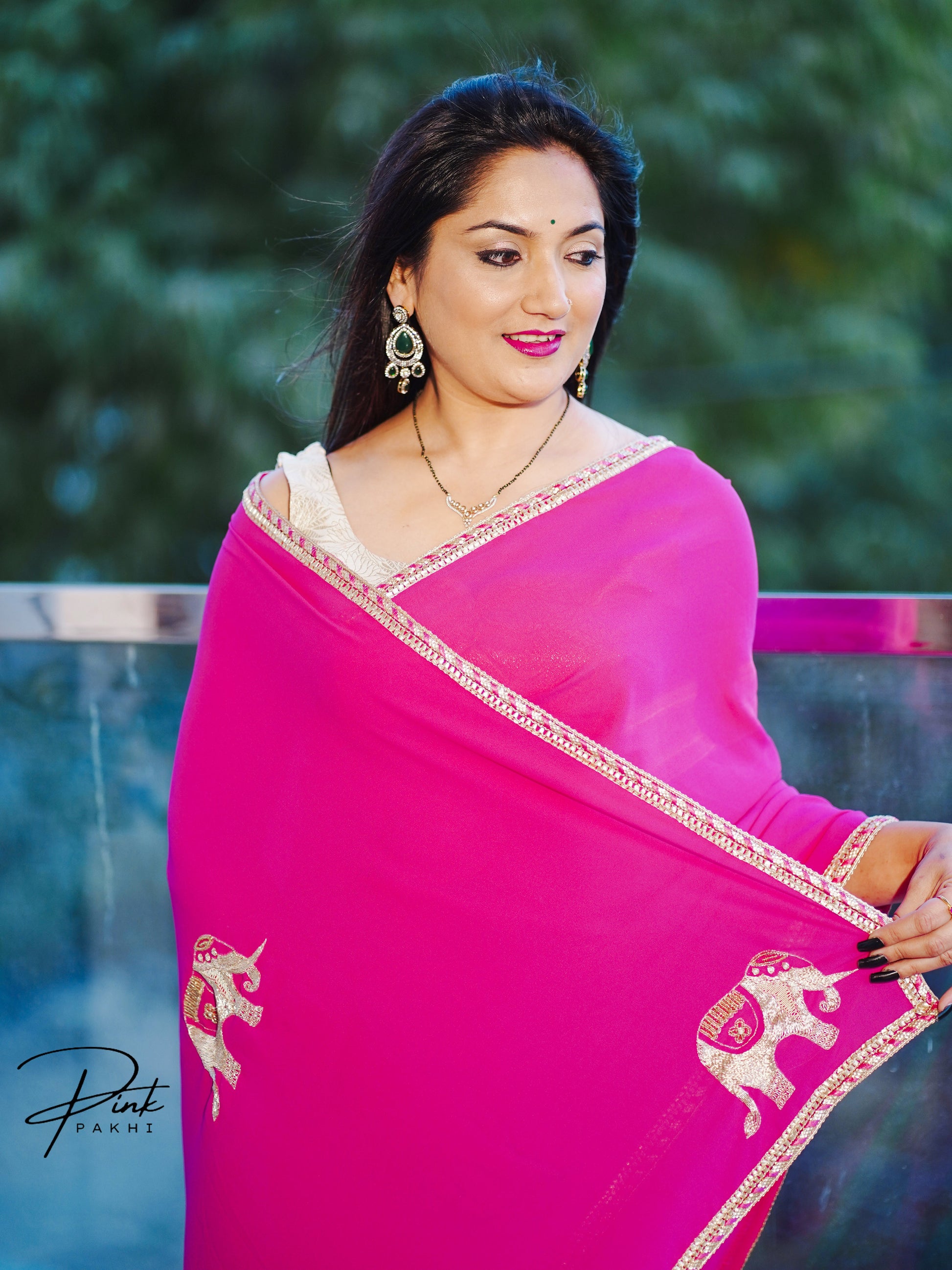 ADIRA Pink Pakhi Pink Pakhi