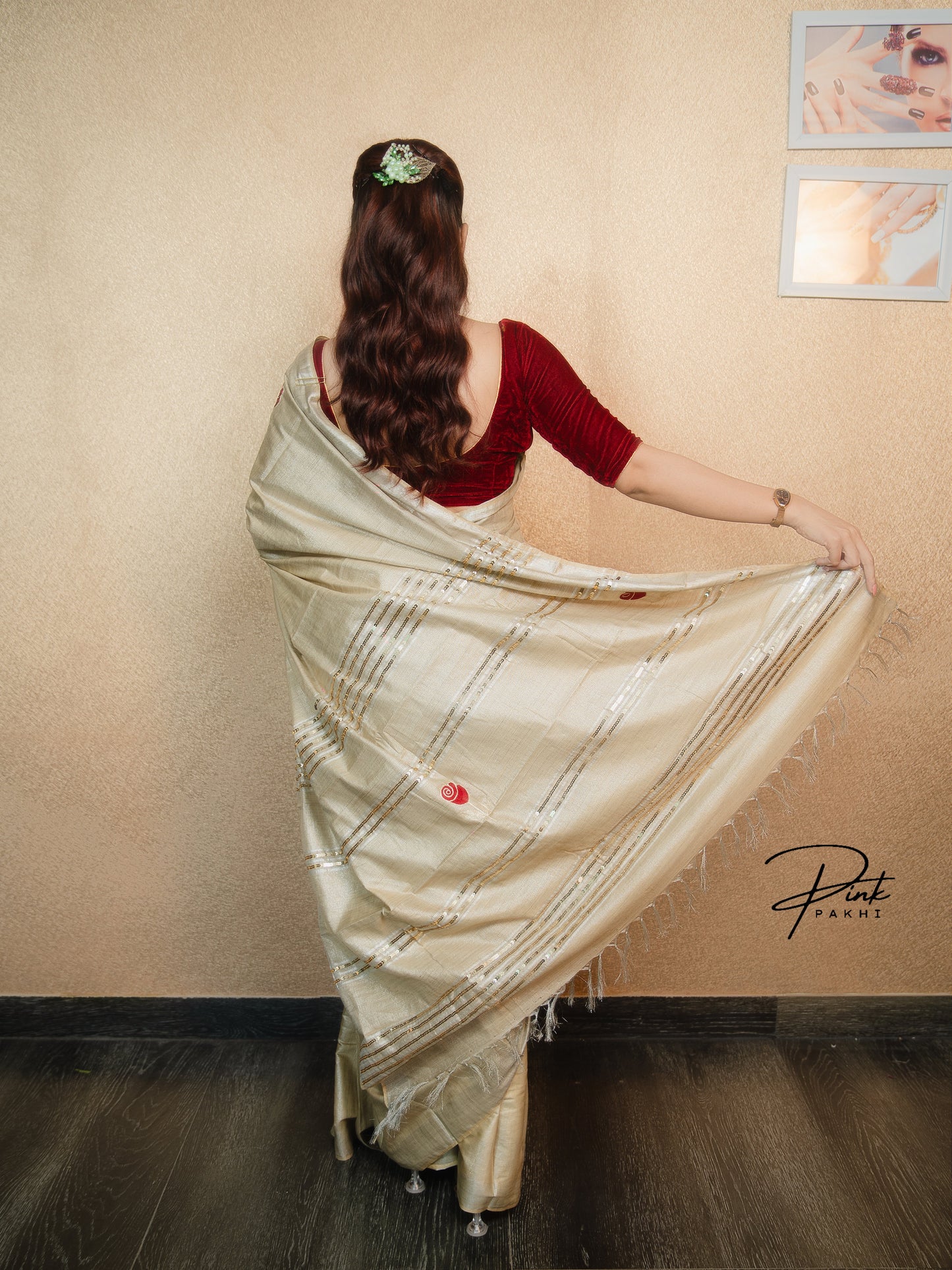 ZARINA- GOLD Pink Pakhi Pink Pakhi