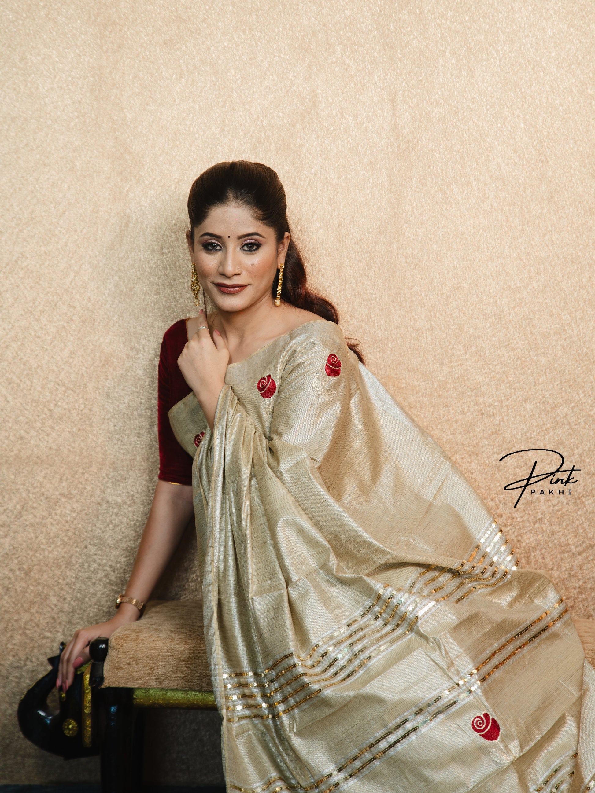 ZARINA- GOLD Pink Pakhi Pink Pakhi