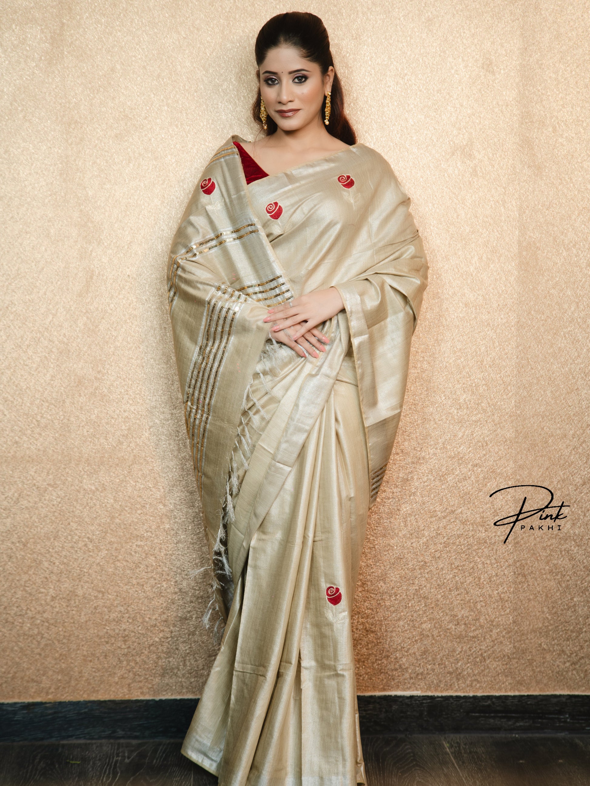 ZARINA- GOLD Pink Pakhi Pink Pakhi