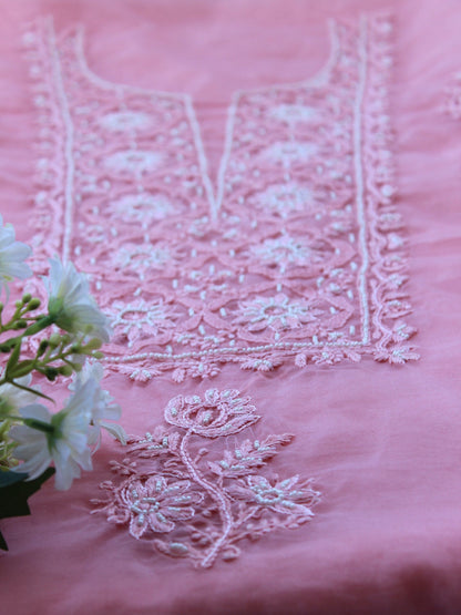 GULNAAR- GOWN & DUPATTA PIECE Pink Pakhi Pink Pakhi