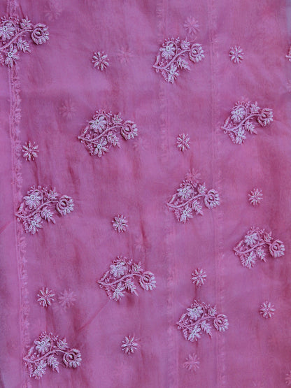 GULNAAR- GOWN & DUPATTA PIECE Pink Pakhi Pink Pakhi