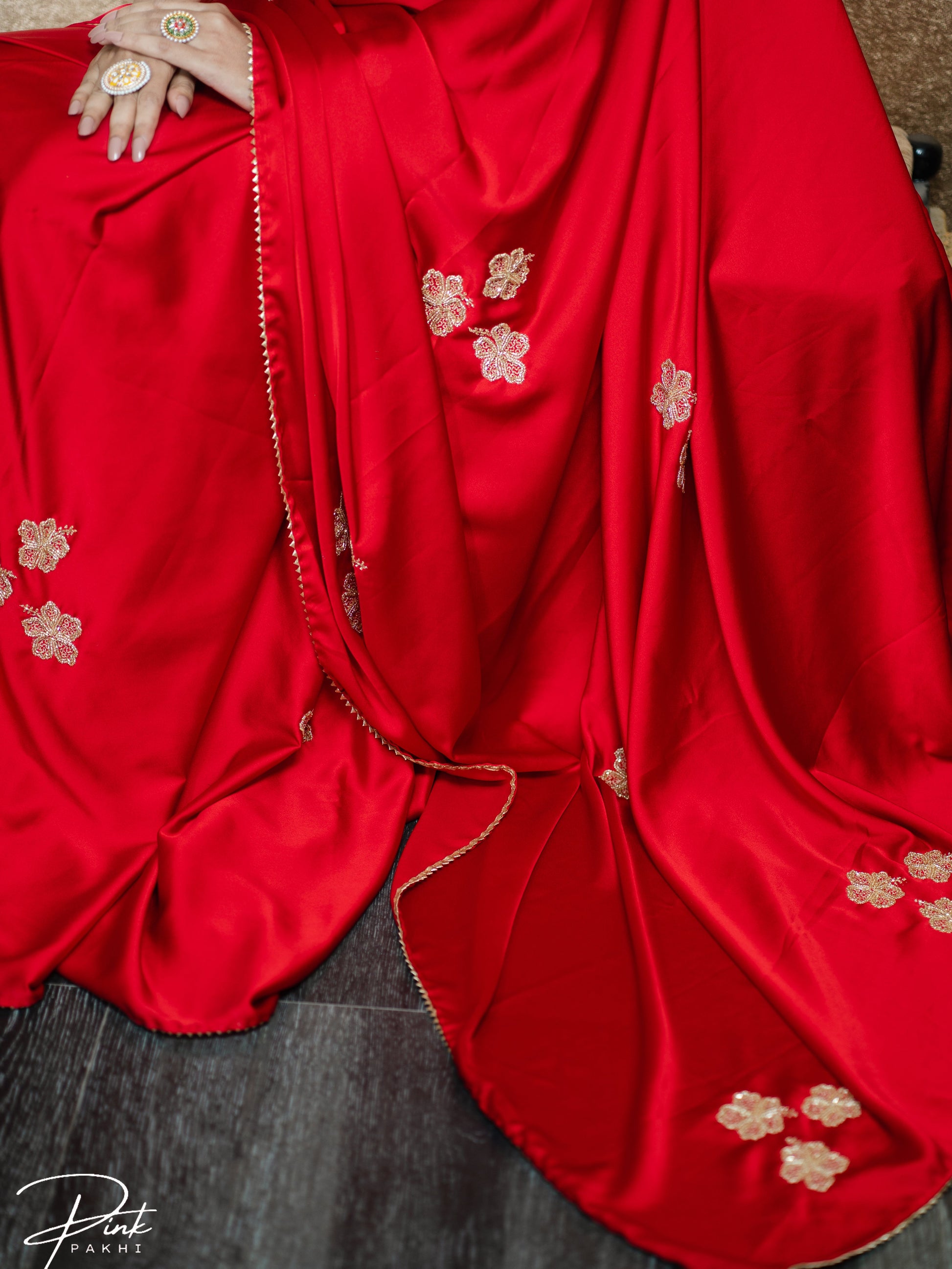 SABA Pink Pakhi Pink Pakhi  saree