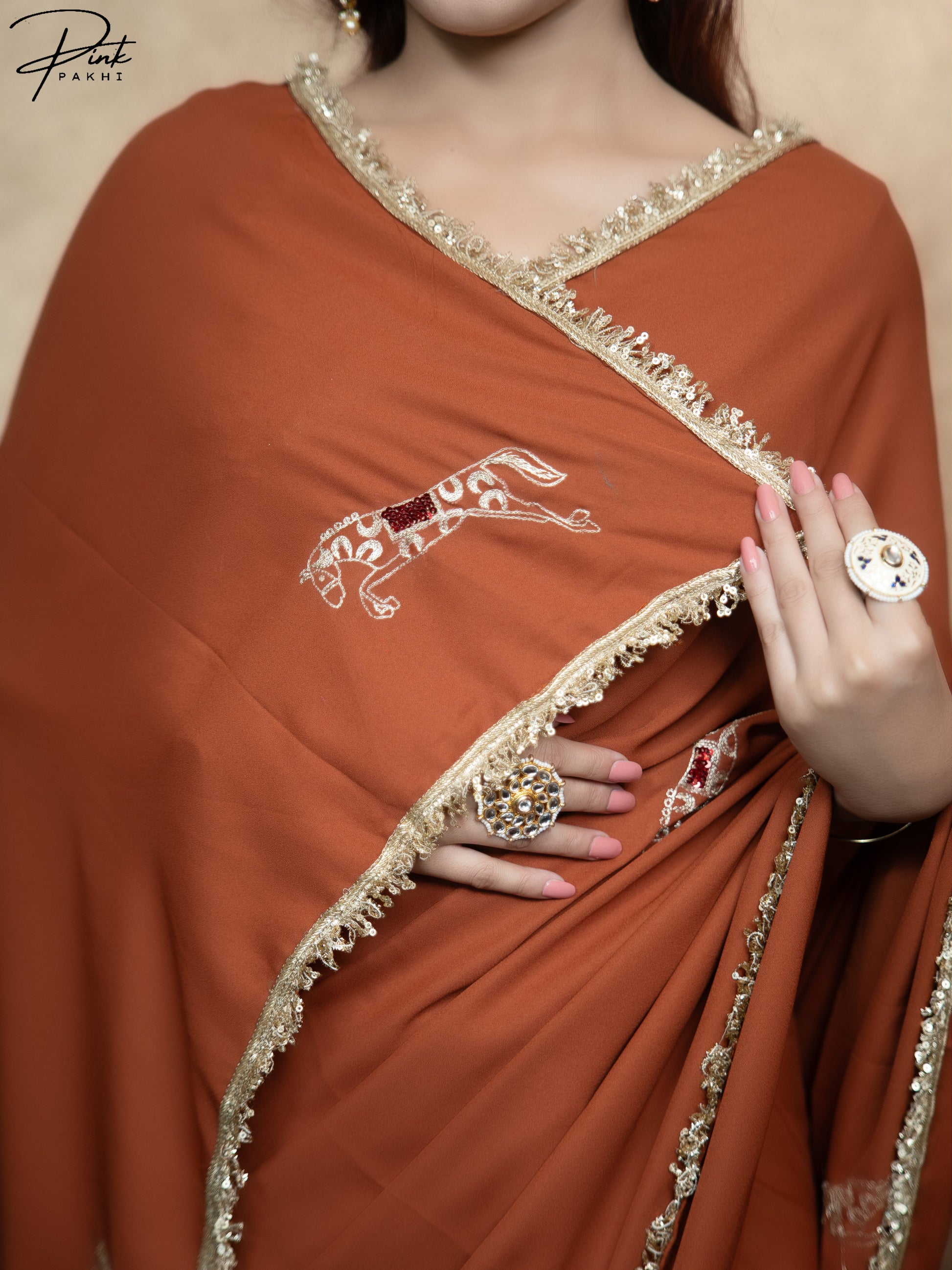 THE EMPRESS Pink Pakhi Pink Pakhi
