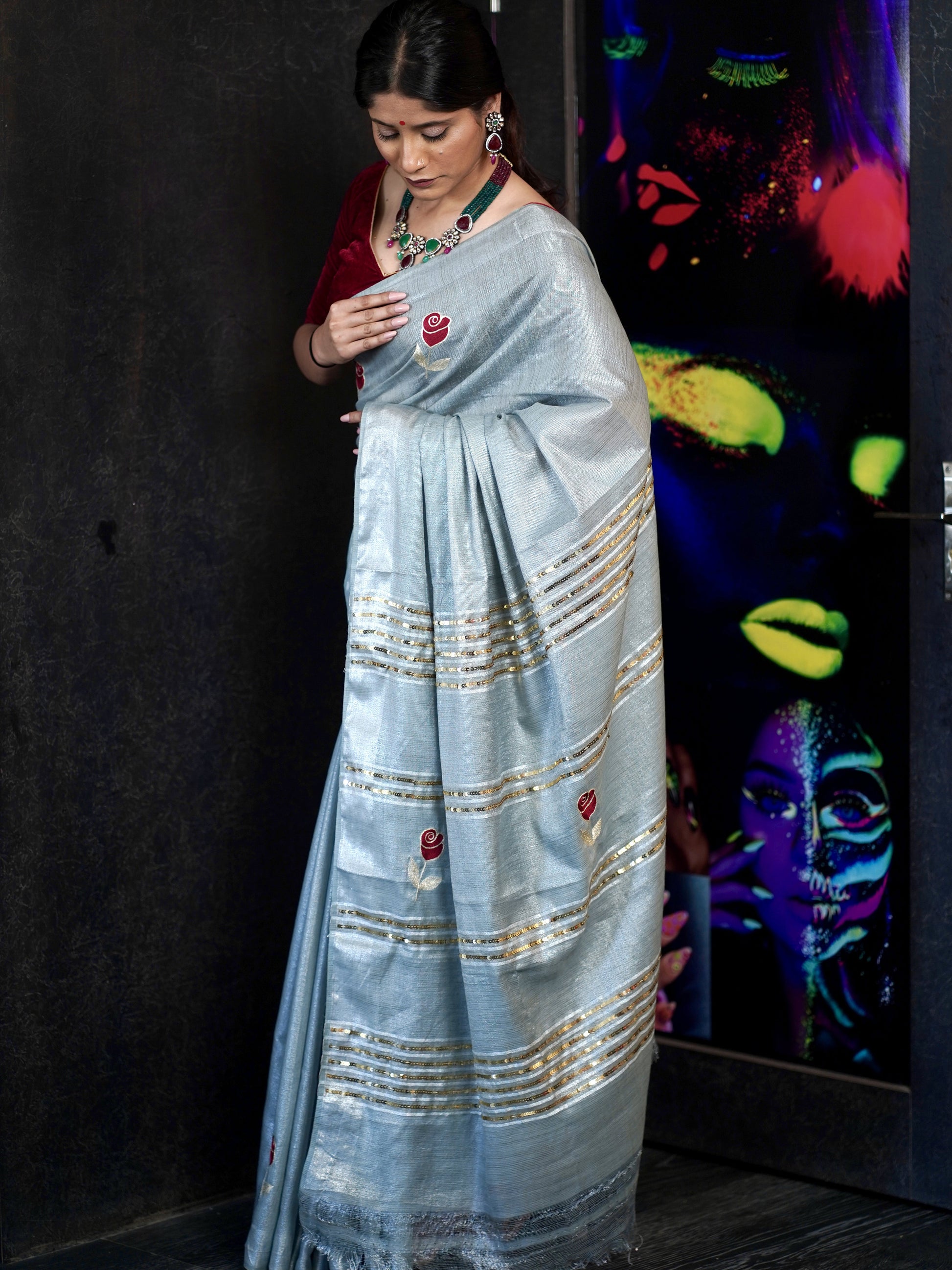 ZARINA- SILVER Pink Pakhi Pink Pakhi